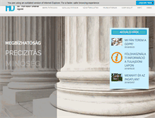 Tablet Screenshot of horvathdiana.hu